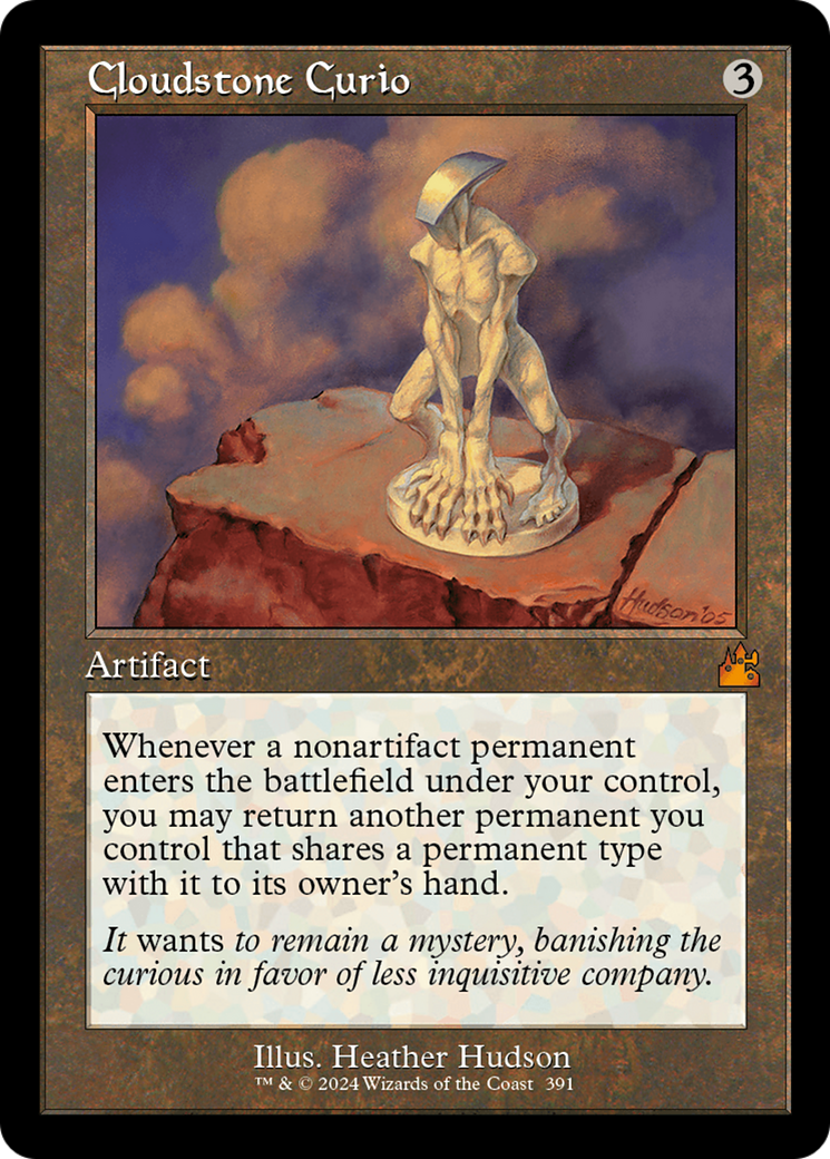 Cloudstone Curio (Retro Frame) [Ravnica Remastered] [Foil]