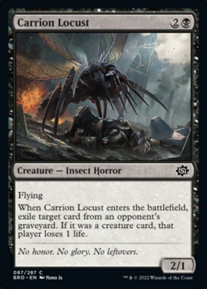 Carrion Locust [The Brothers' War] [Foil]