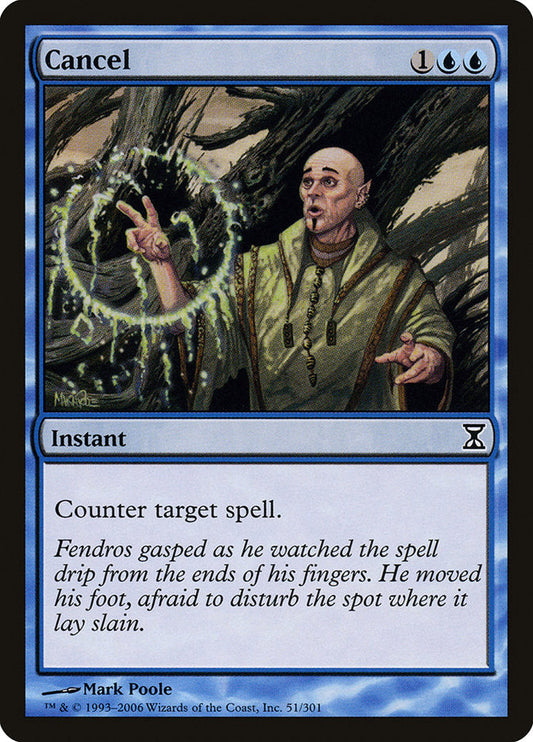 Cancel [Time Spiral] [Foil]