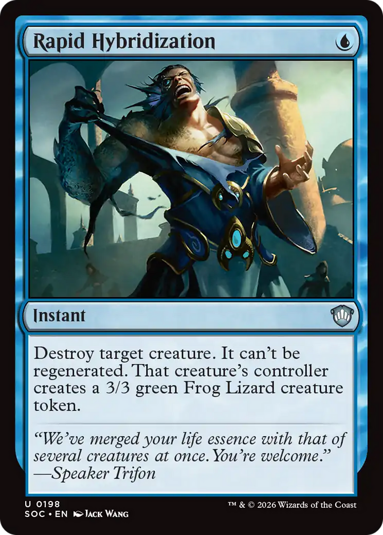 Rapid Hybridization [Secrets of Strixhaven Commander] [Foil]