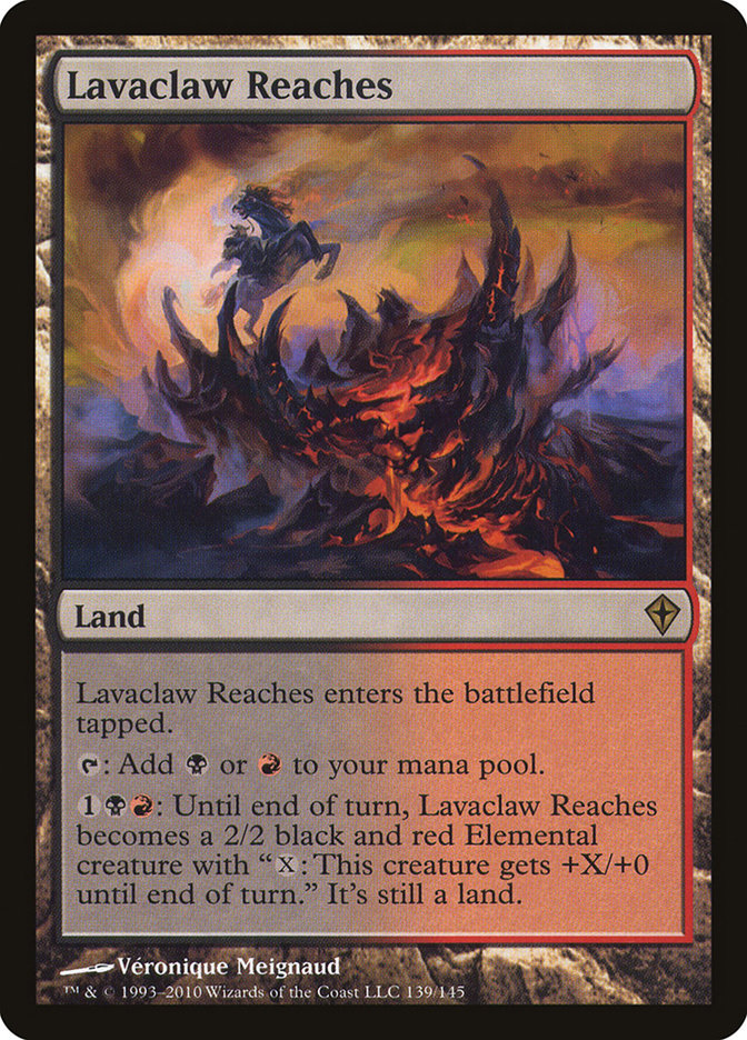 Lavaclaw Reaches [Worldwake] [Foil]