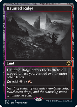 Haunted Ridge [Innistrad: Double Feature] [Foil]