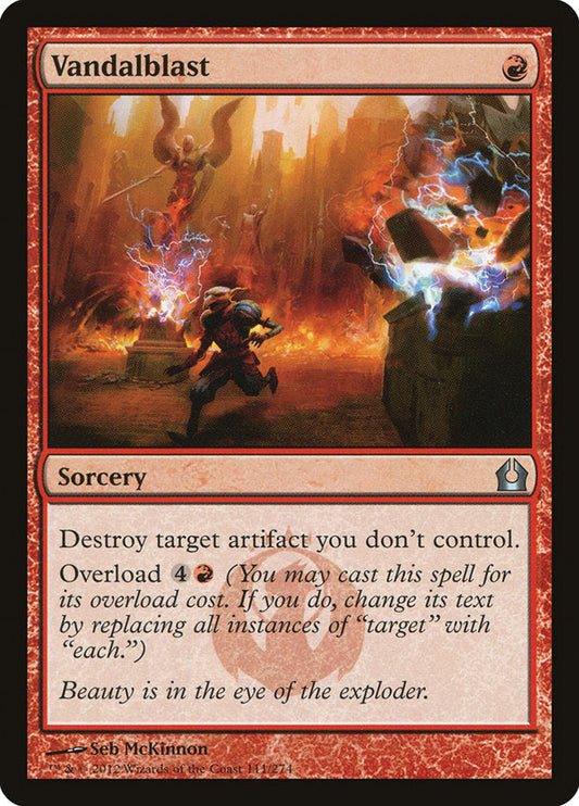 Vandalblast [Return to Ravnica] [Foil]