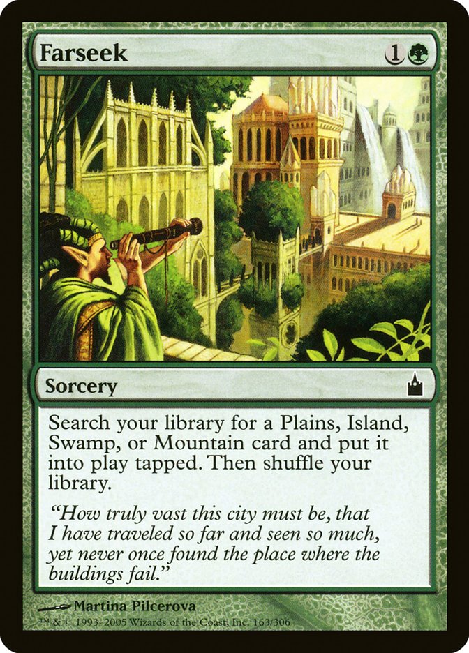 Farseek [Ravnica: City of Guilds] [Foil]