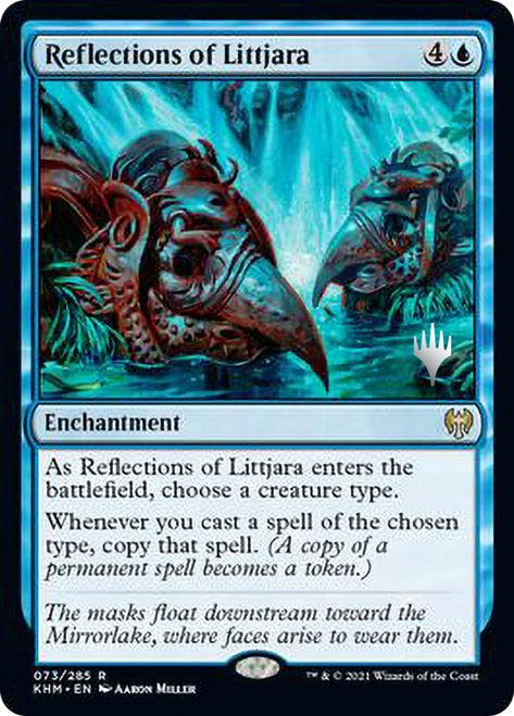 Reflections of Littjara (Promo Pack) [Kaldheim Promos] [Foil]