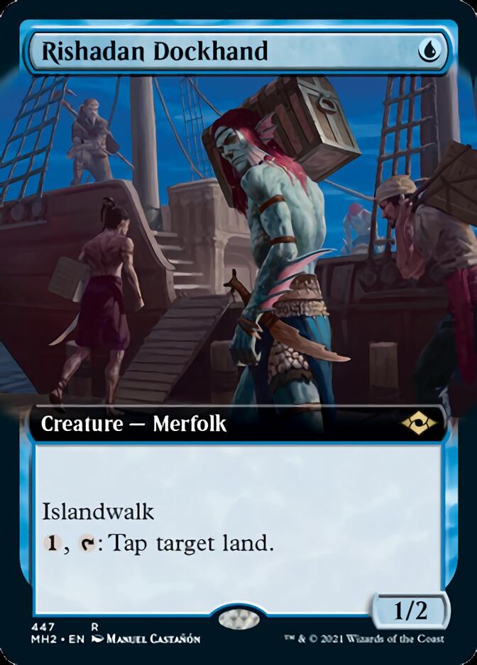 Rishadan Dockhand (Extended Art) [Modern Horizons 2] [Foil]