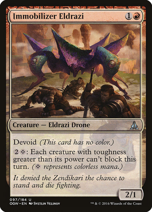 Immobilizer Eldrazi [Oath of the Gatewatch] [Foil]