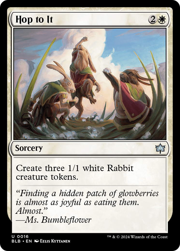 Hop to It [Bloomburrow] [Foil]