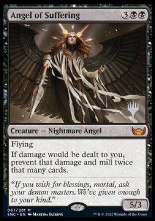 Angel of Suffering (Promo Pack) [Streets of New Capenna Promos] [Foil]