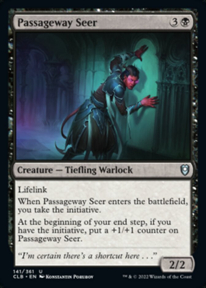 Passageway Seer [Commander Legends: Battle for Baldur's Gate] [Foil]
