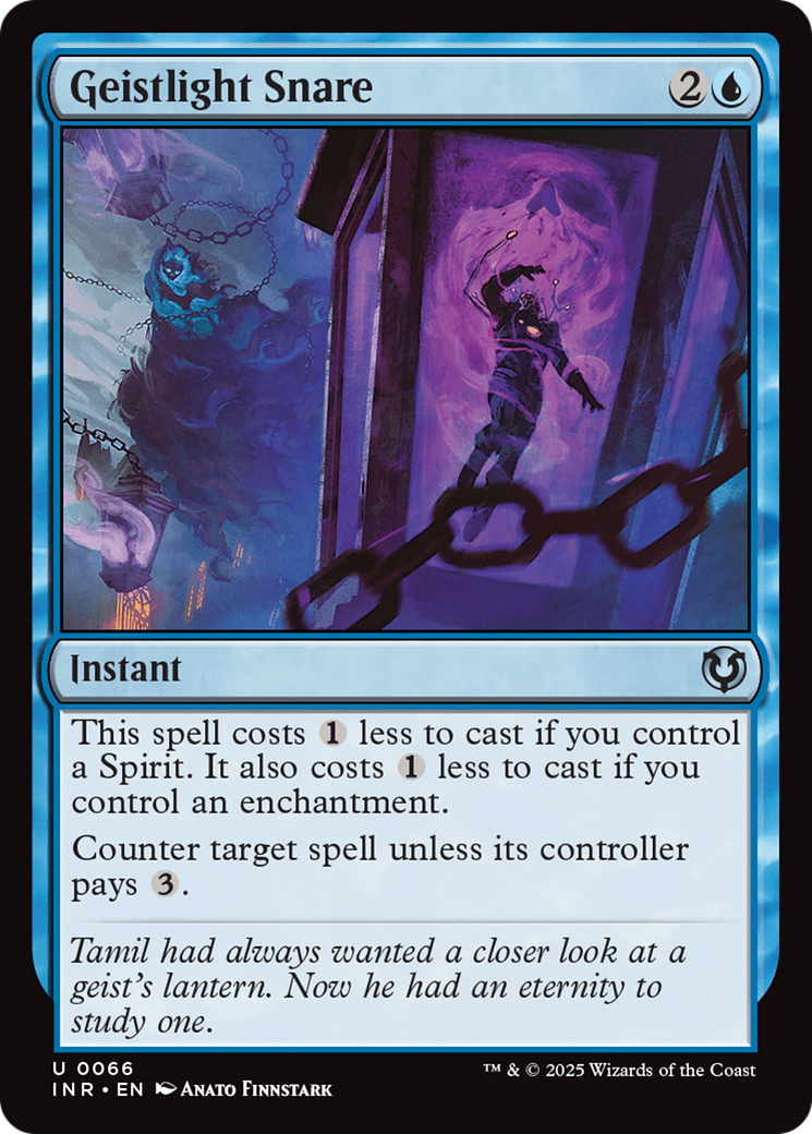 Geistlight Snare [Innistrad Remastered] [Foil]