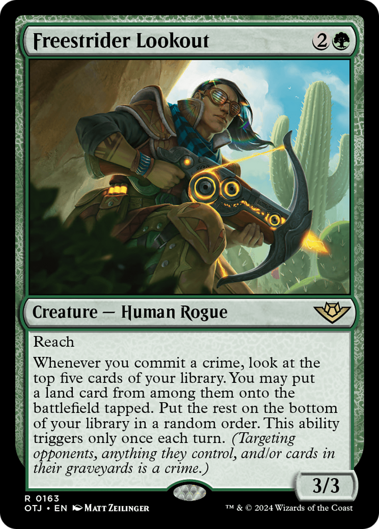 Freestrider Lookout [Outlaws of Thunder Junction] [Foil]