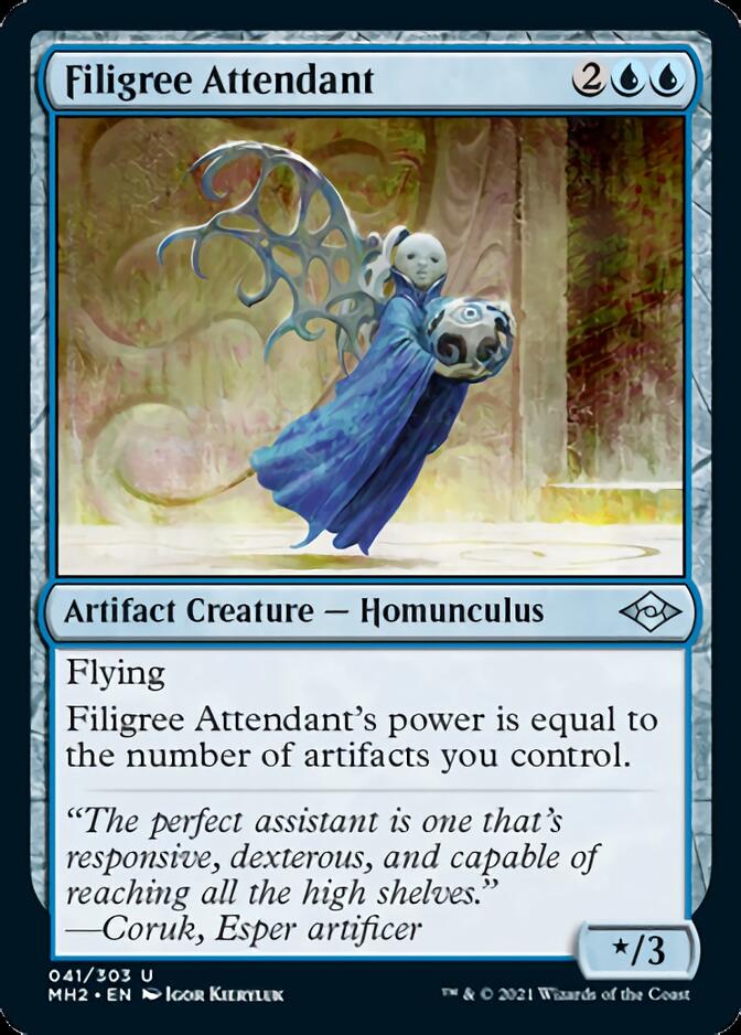 Filigree Attendant [Modern Horizons 2] [Foil]