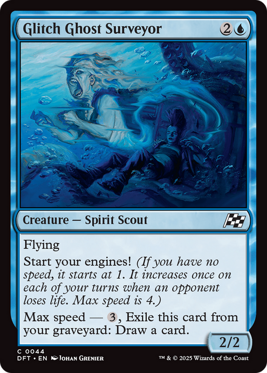 Glitch Ghost Surveyor [Aetherdrift] [Foil]