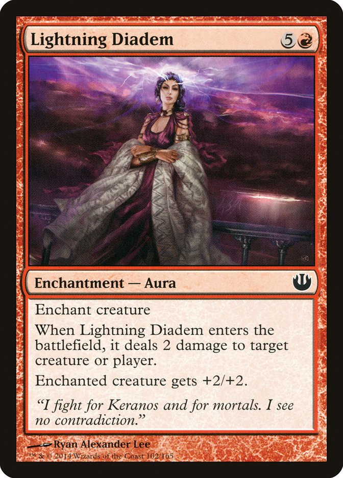 Lightning Diadem [Journey into Nyx] [Foil]