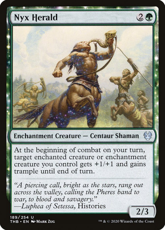 Nyx Herald [Theros Beyond Death] [Foil]