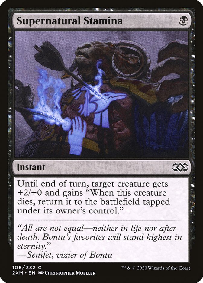 Supernatural Stamina [Double Masters] [Foil]