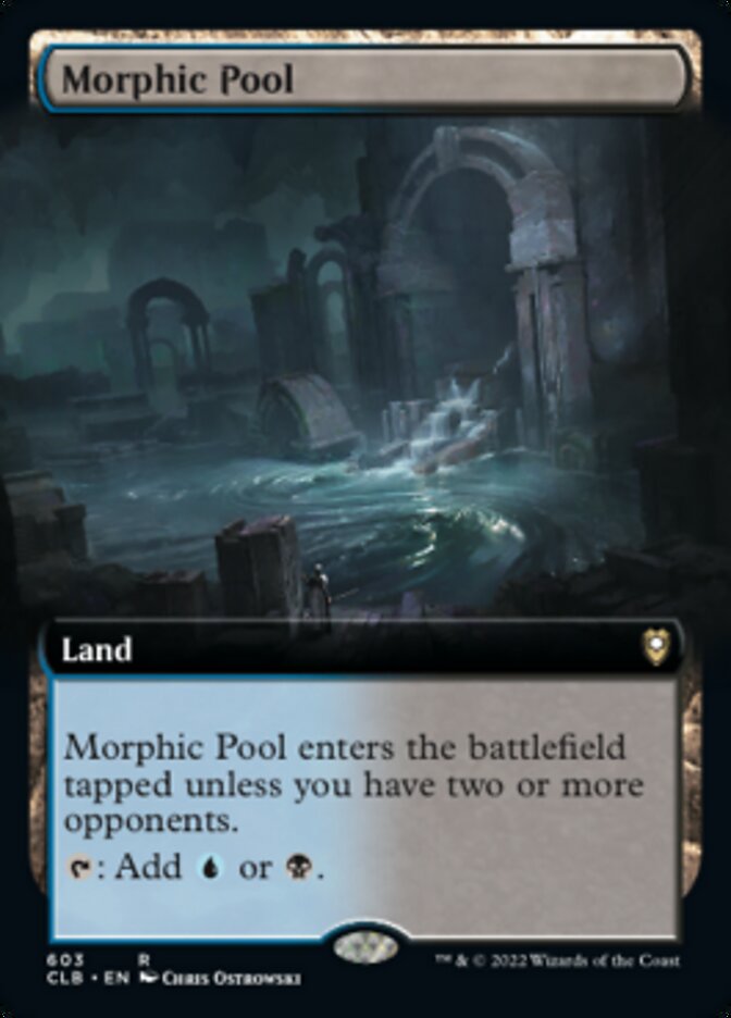 Morphic Pool (Extended Art) [Commander Legends: Battle for Baldur's Gate] [Foil]