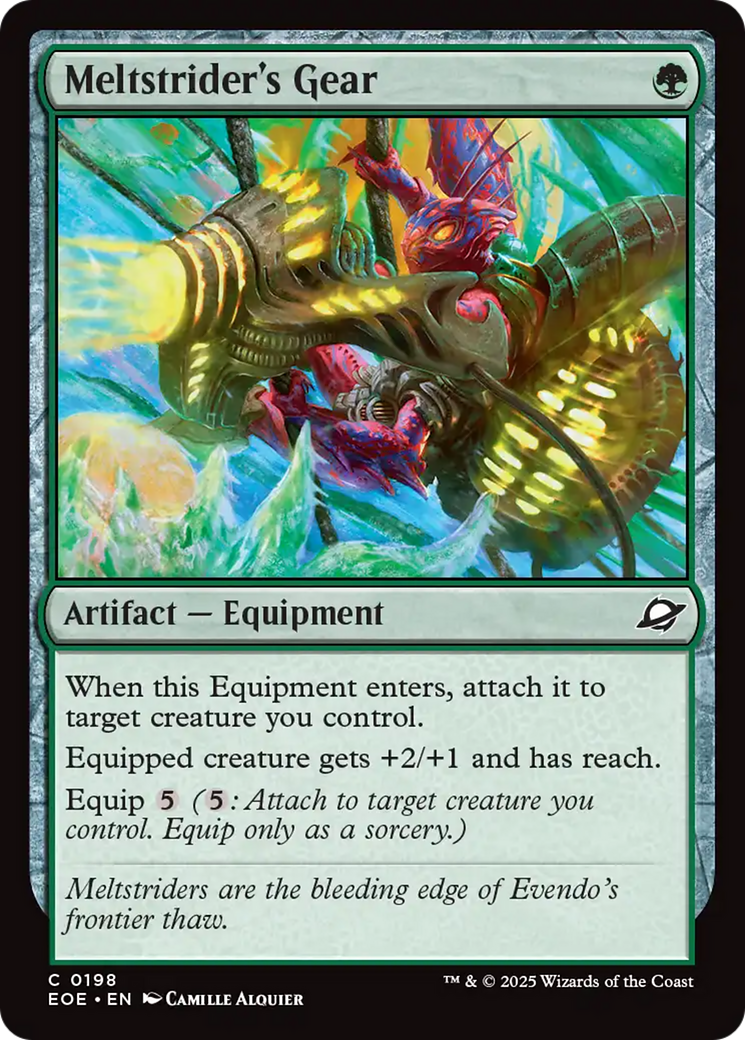Meltstrider's Gear [Edge of Eternities] [Foil]