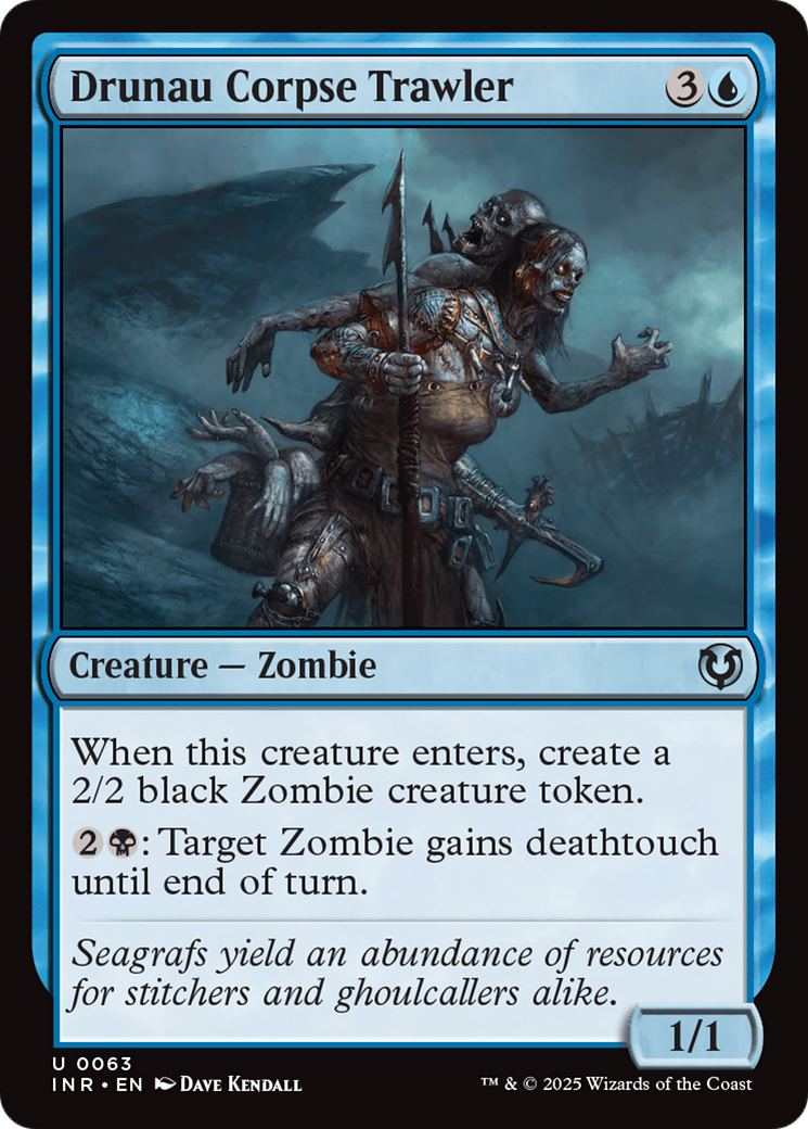 Drunau Corpse Trawler [Innistrad Remastered] [Foil]