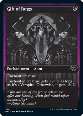 Gift of Fangs [Innistrad: Double Feature] [Foil]