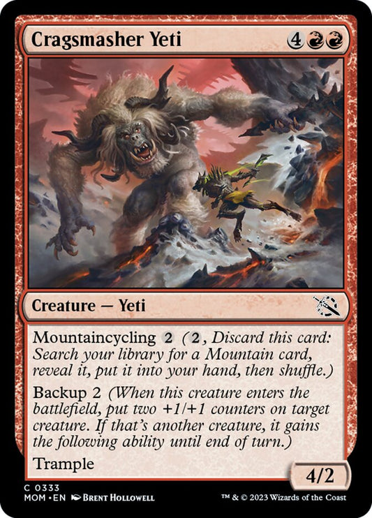 Cragsmasher Yeti [March of the Machine] [Foil]