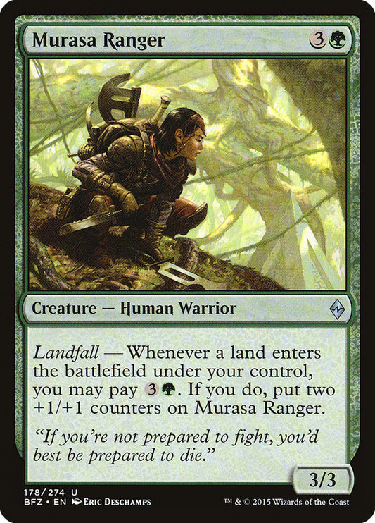Murasa Ranger [Battle for Zendikar] [Foil]