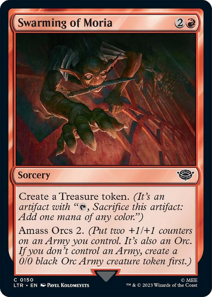 Swarming of Moria [The Lord of the Rings: Tales of Middle-Earth] [Foil]
