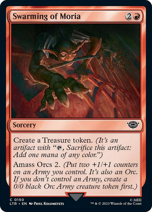 Swarming of Moria [The Lord of the Rings: Tales of Middle-Earth] [Foil]