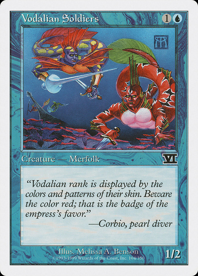 Vodalian Soldiers [Sixth Edition]