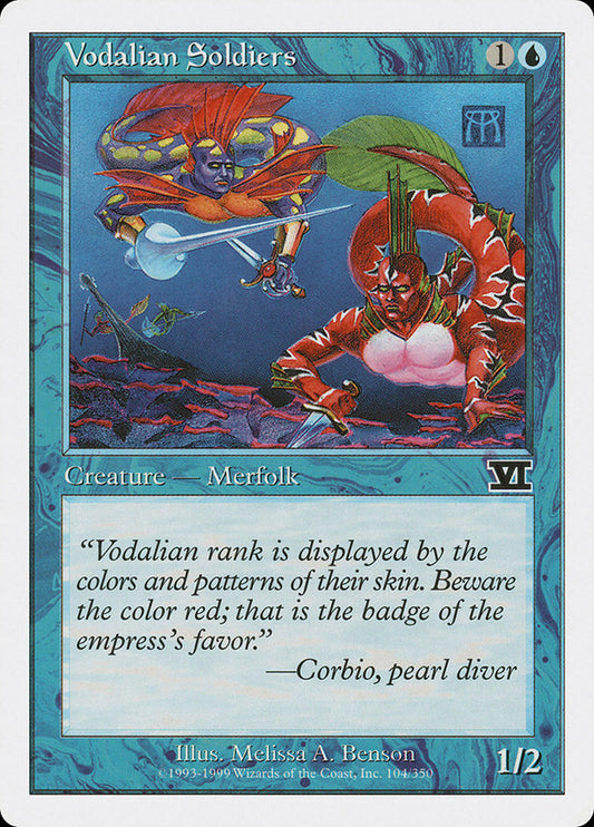 Vodalian Soldiers [Sixth Edition]