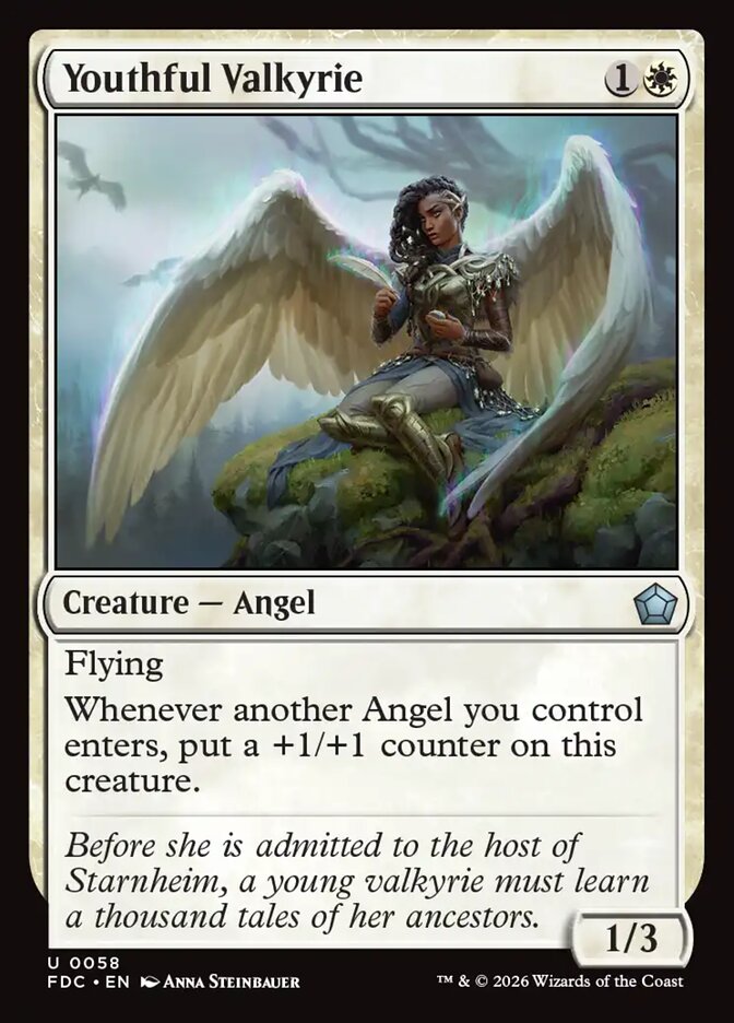 Youthful Valkyrie [Foundations Commander]