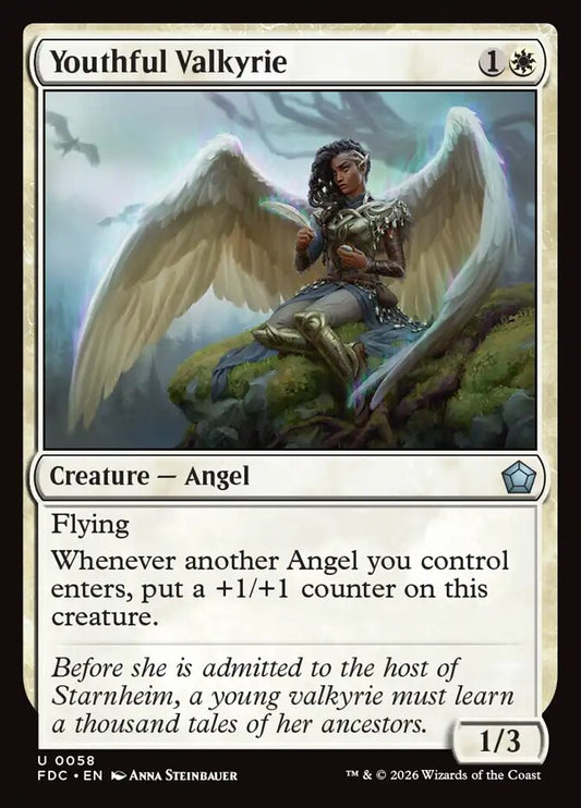 Youthful Valkyrie [Foundations Commander]
