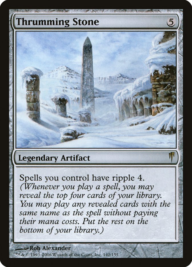 Thrumming Stone [Coldsnap] [Foil]