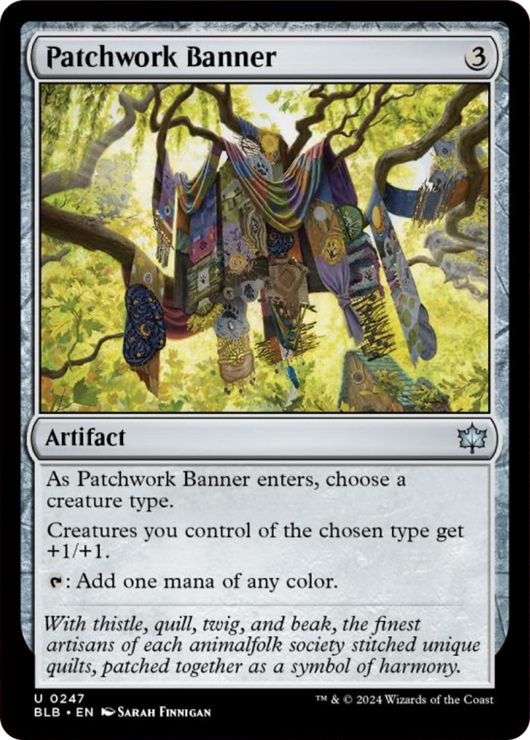 Patchwork Banner [Bloomburrow] [Foil]