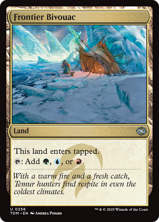 Frontier Bivouac [Tarkir: Dragonstorm] [Foil]