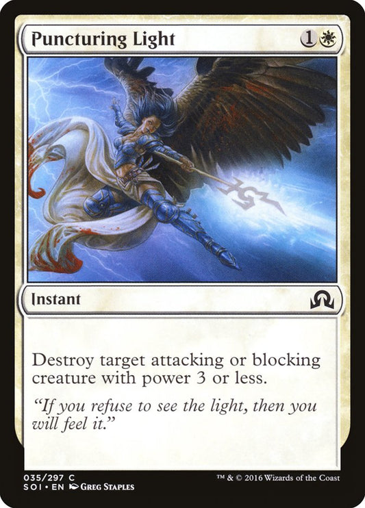Puncturing Light [Shadows over Innistrad] [Foil]
