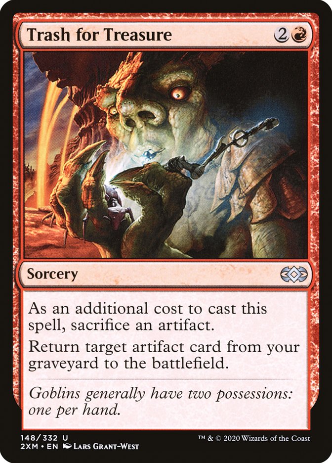 Trash for Treasure [Double Masters] [Foil]
