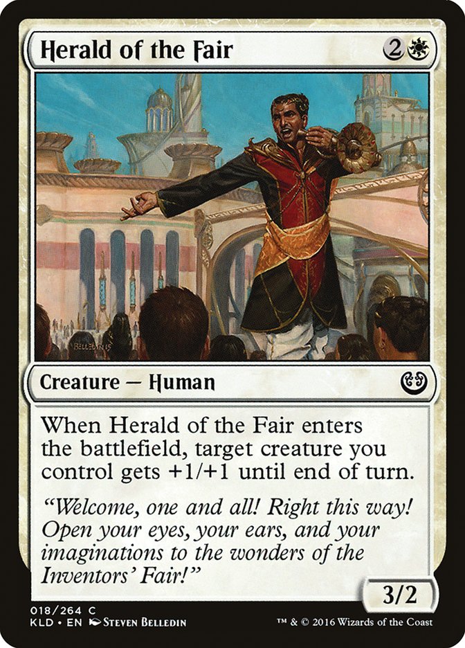 Herald of the Fair [Kaladesh] [Foil]