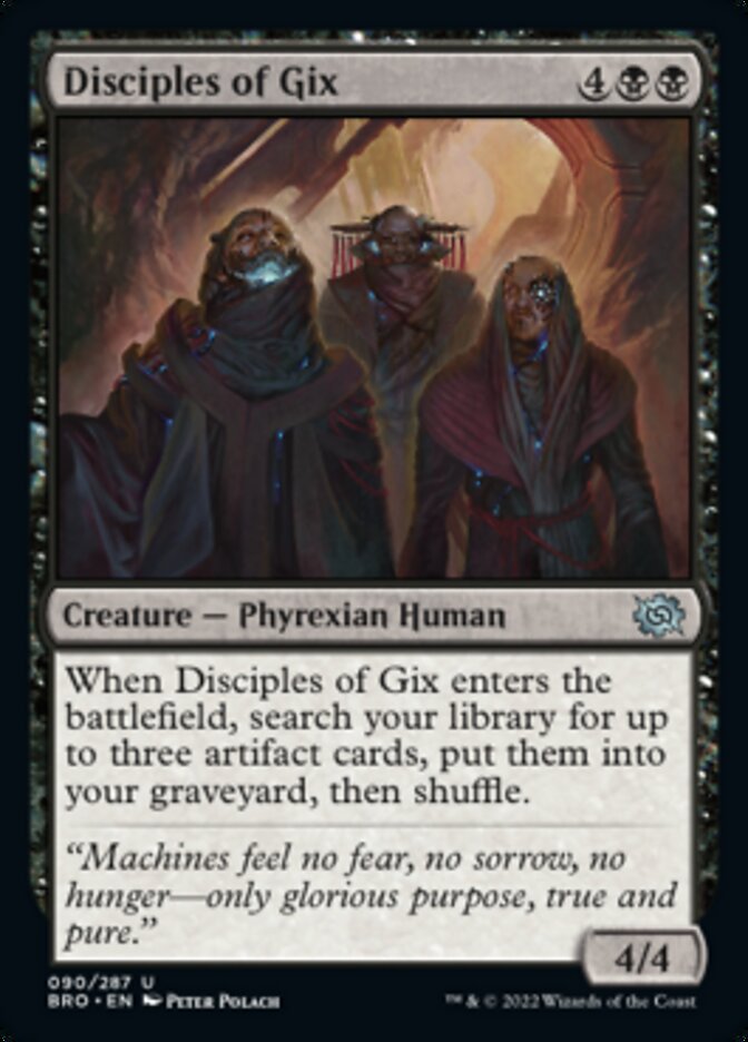 Disciples of Gix [The Brothers' War] [Foil]