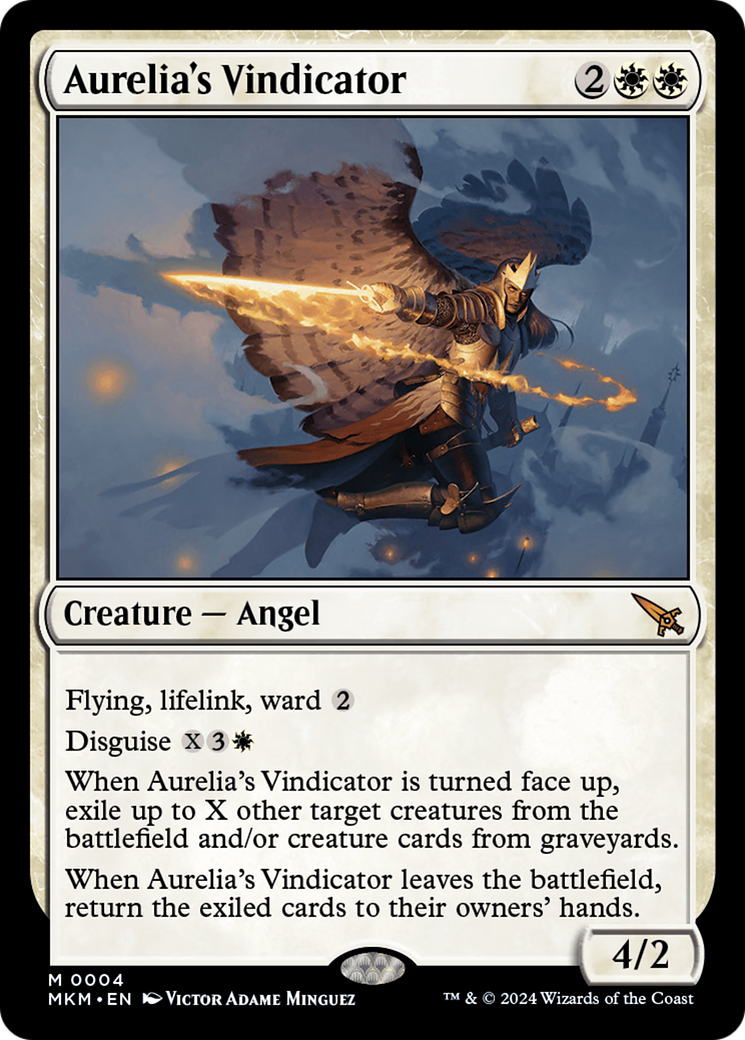 Aurelia's Vindicator [Murders at Karlov Manor] [Foil]