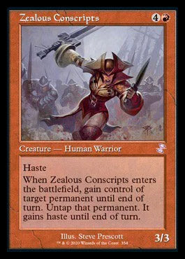 Zealous Conscripts (Timeshifted) [Time Spiral Remastered] [Foil]