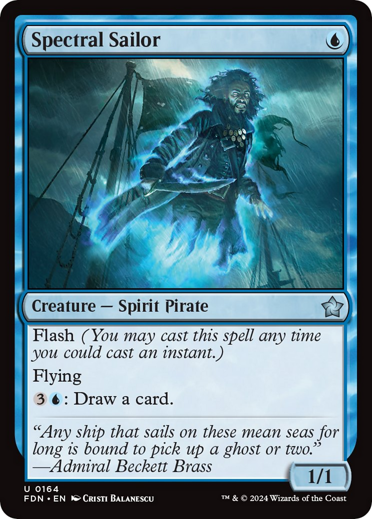 Spectral Sailor [Foundations] [Foil]