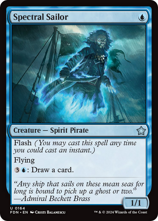 Spectral Sailor [Foundations] [Foil]