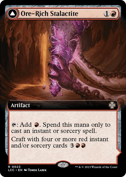 Ore-Rich Stalactite (Extended Art) [The Lost Caverns of Ixalan Commander] [Foil]
