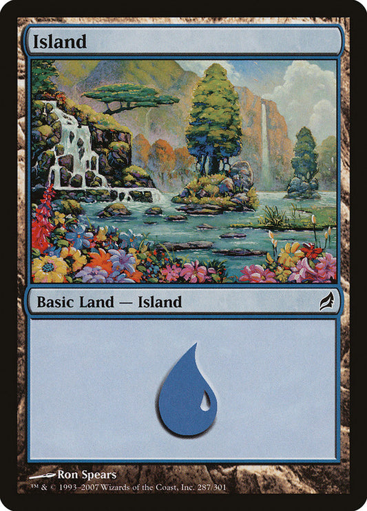 Island (287) [Lorwyn] [Foil]