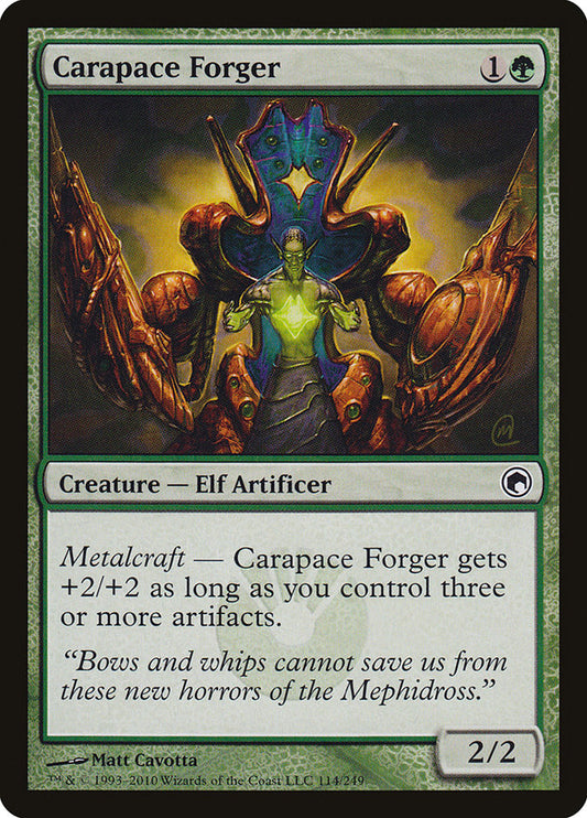 Carapace Forger [Scars of Mirrodin] [Foil]