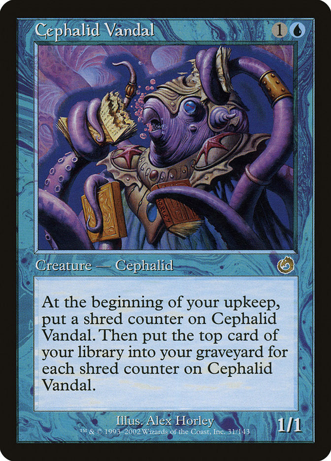 Cephalid Vandal [Torment] [Foil]