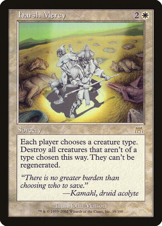 Harsh Mercy [Onslaught] [Foil]