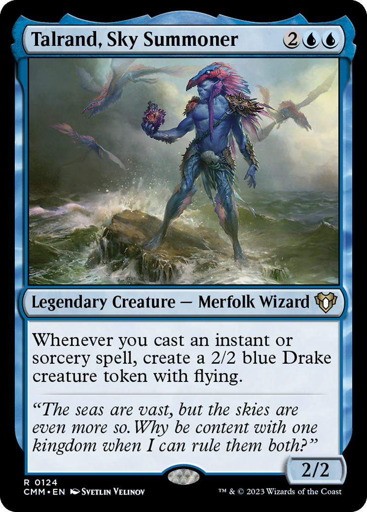 Talrand, Sky Summoner [Commander Masters] [Foil]